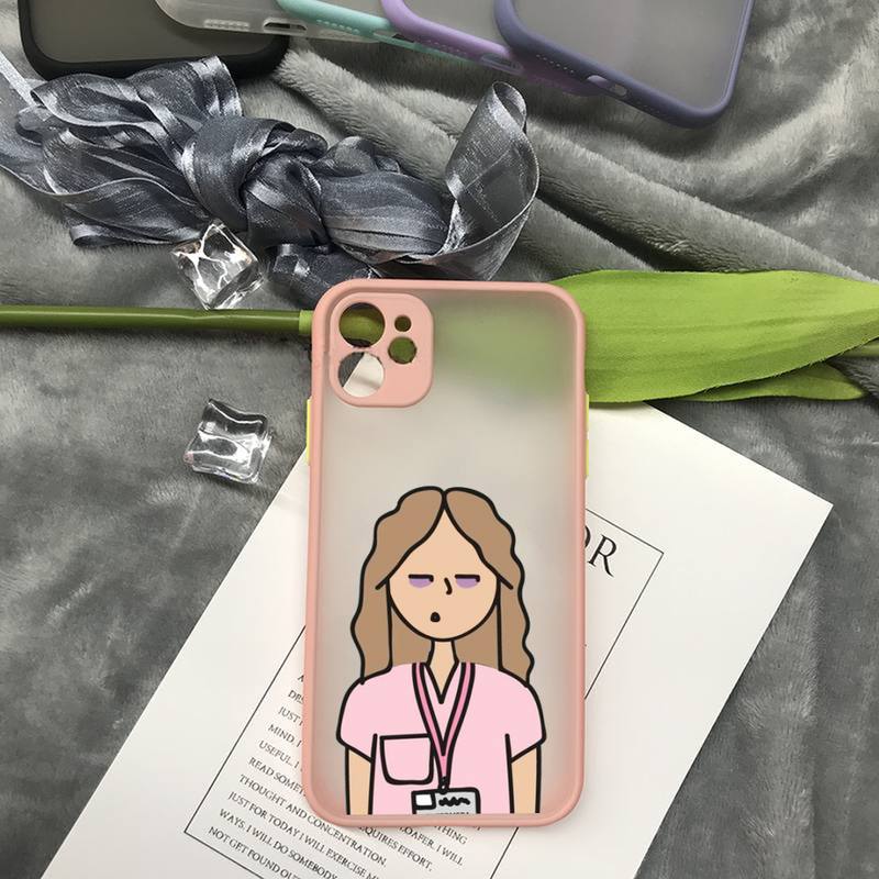Nurse Medical Medicine Health Heart Phone Case For iPhone 16 15 14 13 12 11 Pro Max Mini SE 7 8 Plus Matte Cover Clear Fundas