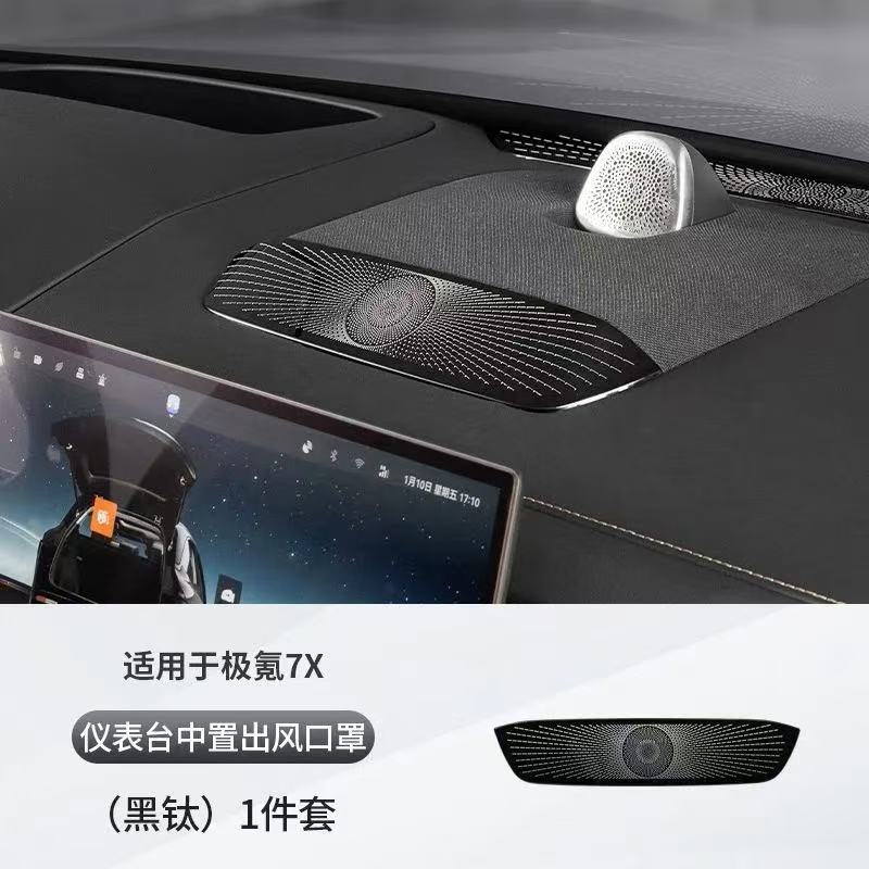 For Zeekr 7X Car Dashboard Air Outlet Protective Cover Air Conditioner Outlet Dust Proof Clog Proof Cover Modification Interior