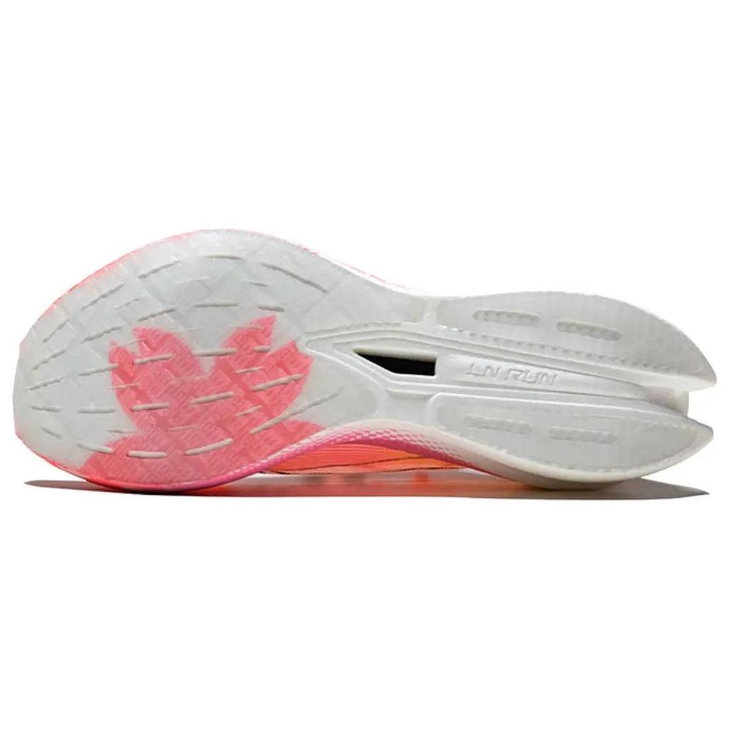 Li Ning Feidian 3.0 Elite Comfortable Versatile Lace-Up Low-Top Running Shoes Unisex sneaker White Pink ARMT035-22