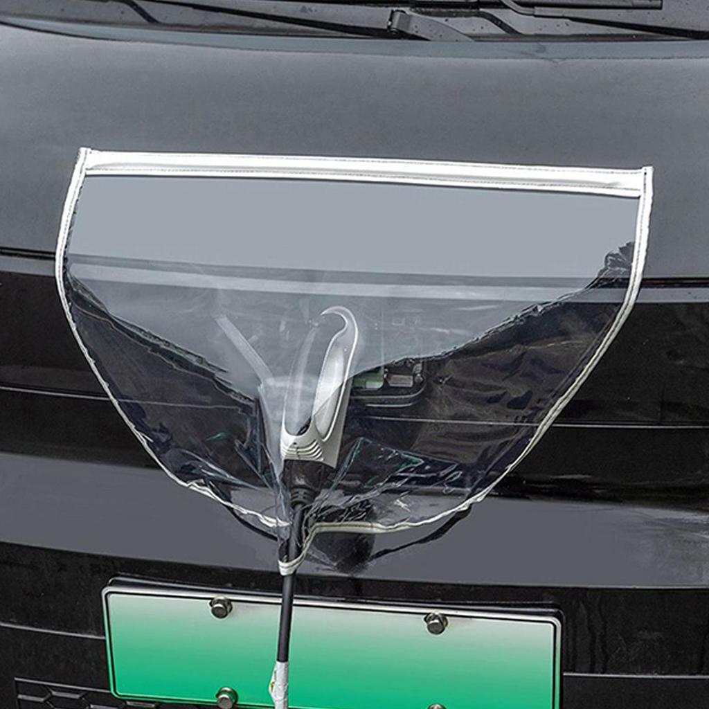 EV Charger Port Cover All-Weather Snowproof Rainproof Waterproof Dustproof Electric Vehicle Charging Port Cover For Holiday