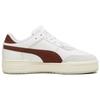 PUMA Unisex CA Pro Low Top Sneakers White Red 393445-02