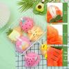 Creative Fruit Bath Flower: Cartoon Bath Ball & Foaming Net Scrubber