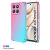 Rainbow Gradient Transparent Case For Honor 400 Smart 5G Four Corners Shockproof Soft Silicone Back Cover For Honor X7D 4G 5G