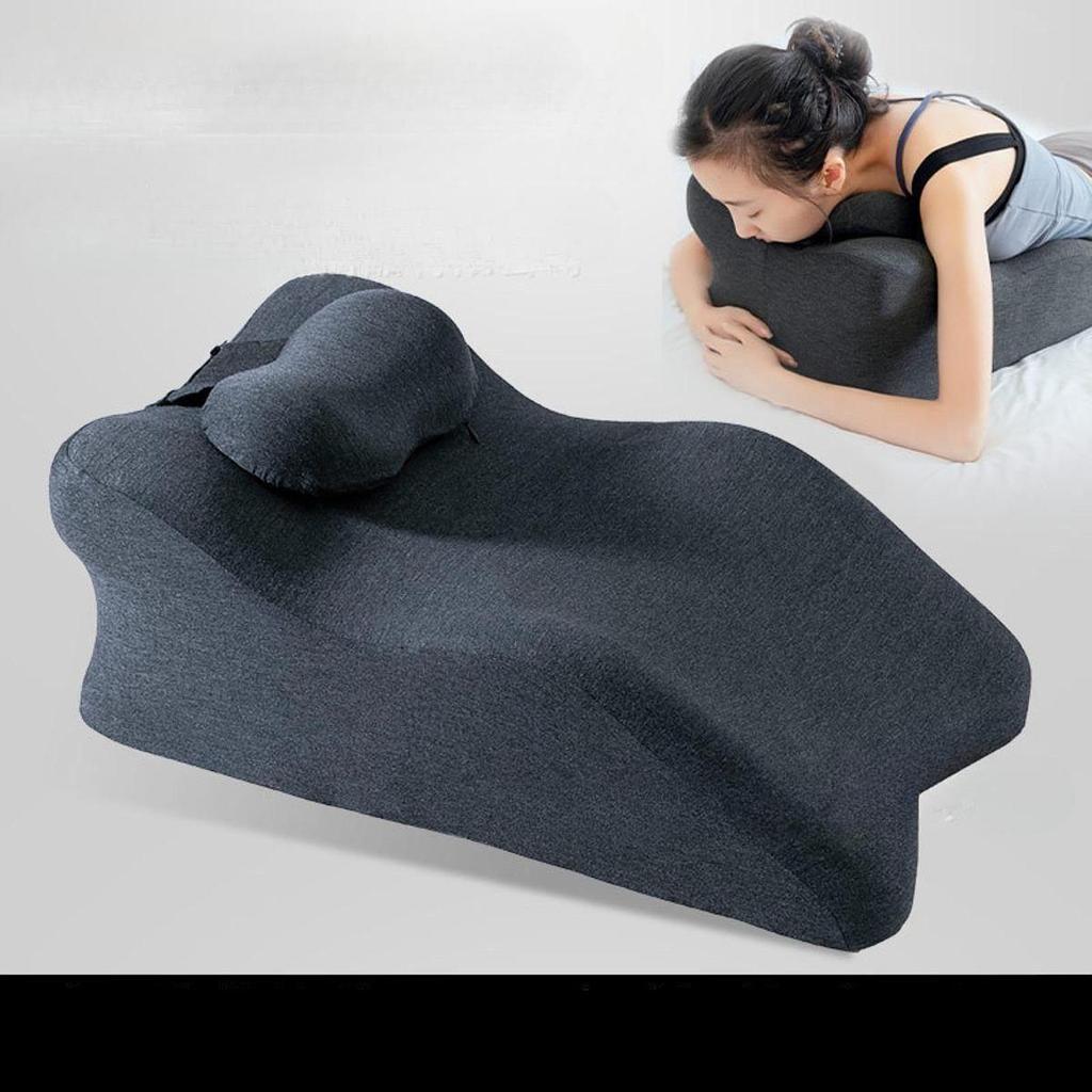 Ergonomic Leg Elevation Pillow, Multifunctional Memory Foam Support for Knees