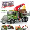 B456 Boy's Toy Car A super-large Wood Transport Vehicle Model Toy ABS Material Engineering Vehicle