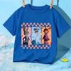Childrens 2026 TShirt Judy and Nick Cute Rabbit and Fox Cartoons Printed Short Sleeve Casual Summer for Kids