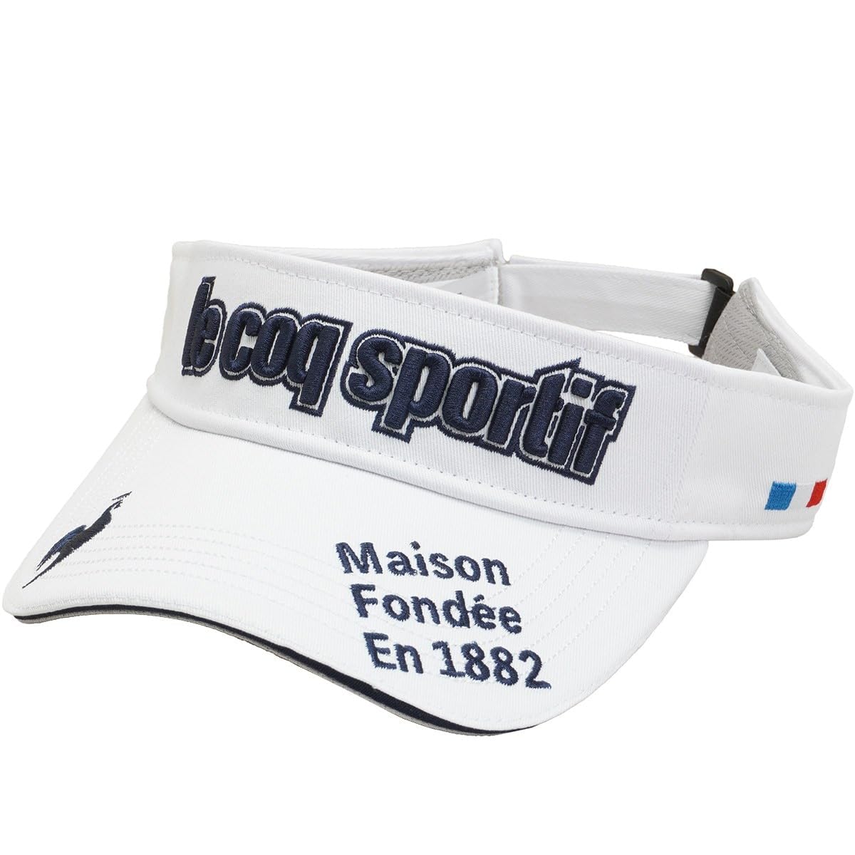 

Coq Sportif Visor UV Care UPF30 Standard Golf QGBVJC50 WH00 БЕСПЛАТНЫЙ размер [Le Golf] Мужской (белый)