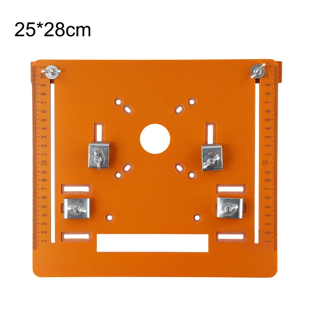 1pc Bakelite Guide Plate Saw Base Adjustable Rail Bottom Plate Woodworking Attachment Cutter Base Plate