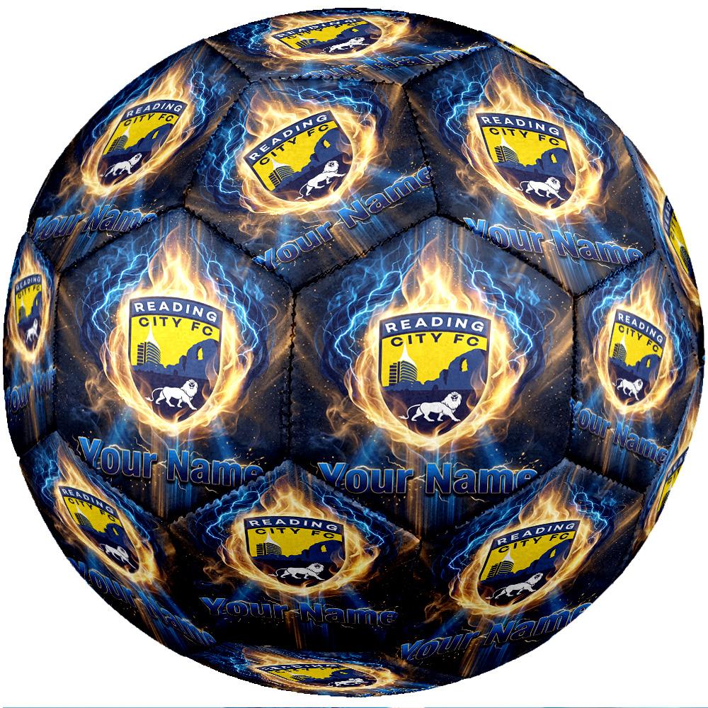 Reading FC Fashion Size 5 Football Wearproof Non‑Slip Soccer Ball For Sports Training Entertainment Use