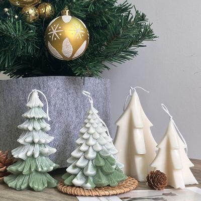 3D Weihnachtsbaum Silikonform DIY Handgemacht Weihnachtsschmuck Aromaseife Epoxidharz Gips Bastelformen Heim Festival Deko