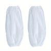 100 Pack Disposable Non-woven Fabrics Oversleeves Arm Sleeves Protective Covers Oil Resistance Cleaning Oversleeves Work Sleeves