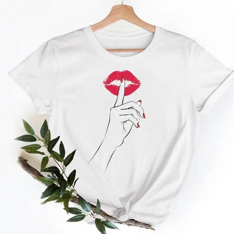 Dámské tričko Oblečení Slon Roztomilé Zvíře Láska Ležérní Móda T Ženy Krátký Rukáv Tričko Top Dámská Grafická Trička