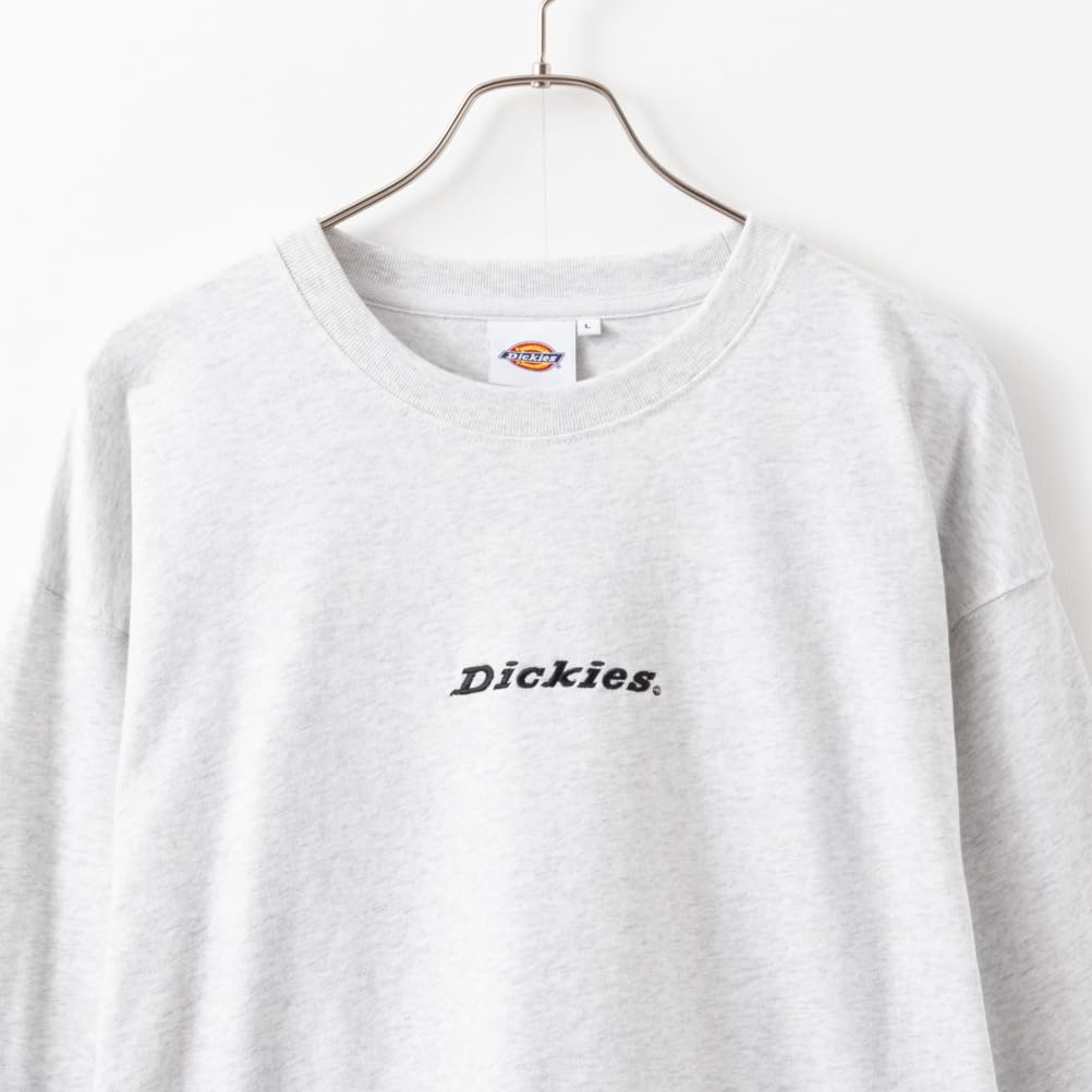 Dickies Men's Long Sleeve Crew Neck T-Shirt, White (Size S)
