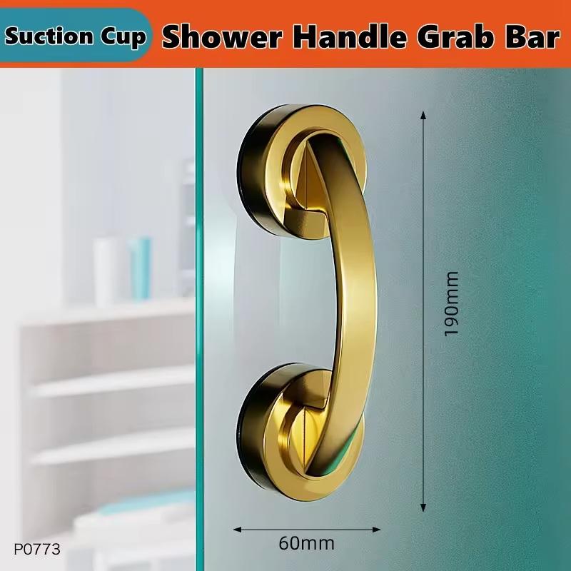 Shower Handle Grab Bars For Bathtubs Showers Suction Grab Bar Bathroom Bathtub Bath Handles Handicap Elderly Seniors Safety Grip