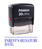 Printtoo PLEASE SIGN & RETURN Self Inking Rubber Stamp Office Stationary Custom