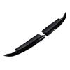 Pair of Rear Bumper Side Lip Diffuser Rear Side Skirt Splitter Canard for C Class W204 AMG Line 2008 2014 Glossy Black