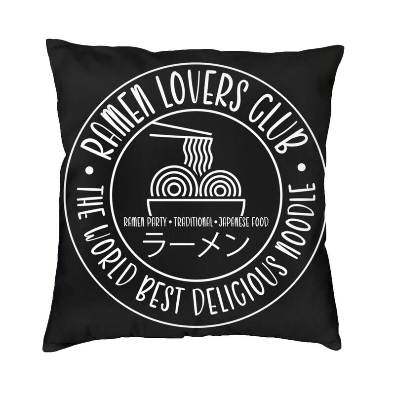 Japanese Samurai Cat Cushion Covers Sofa Home Decorative Square Throw Pillow Cover 40X40Cm