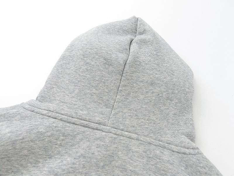 Unisex Mikina s kapucí a vyšívaným nápisem - Volná bunda na zip pro páry a studenty