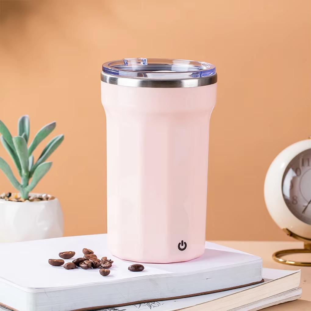 Automatic Self Stirring Mug Coffee Milk Juice Mixing Cup Electric Stainless Steel Lazy Rotating Mug Magnetic Stirring Cup
