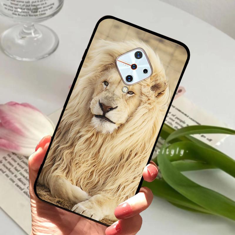 For Vivo V17 Case Cover S1 Pro Silicone Soft Painted Phone Case for VIVO 1920 V17 Russia Case TPU Bumper for vivoV17 V 17 s1Pro