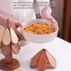 1 PC Christmas Tree Insulation Mat Solid Wood Dining Table Anti Scalding Pot Creative and Personalized Home Decoration Mats&Pads