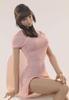 Scale Figure for TBLeague Beautiful Sexy Pink Short Mini Dress with Cheongsam and Underwear Set and Shoes Not [TOYBARJAPAN] 1/6 Body, JO23X-03B,