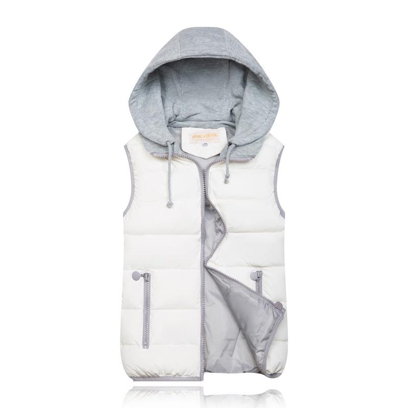 IELGY autumn and winter cotton waistcoat Korean version of the large size waistcoat waistcoat short warm vest M