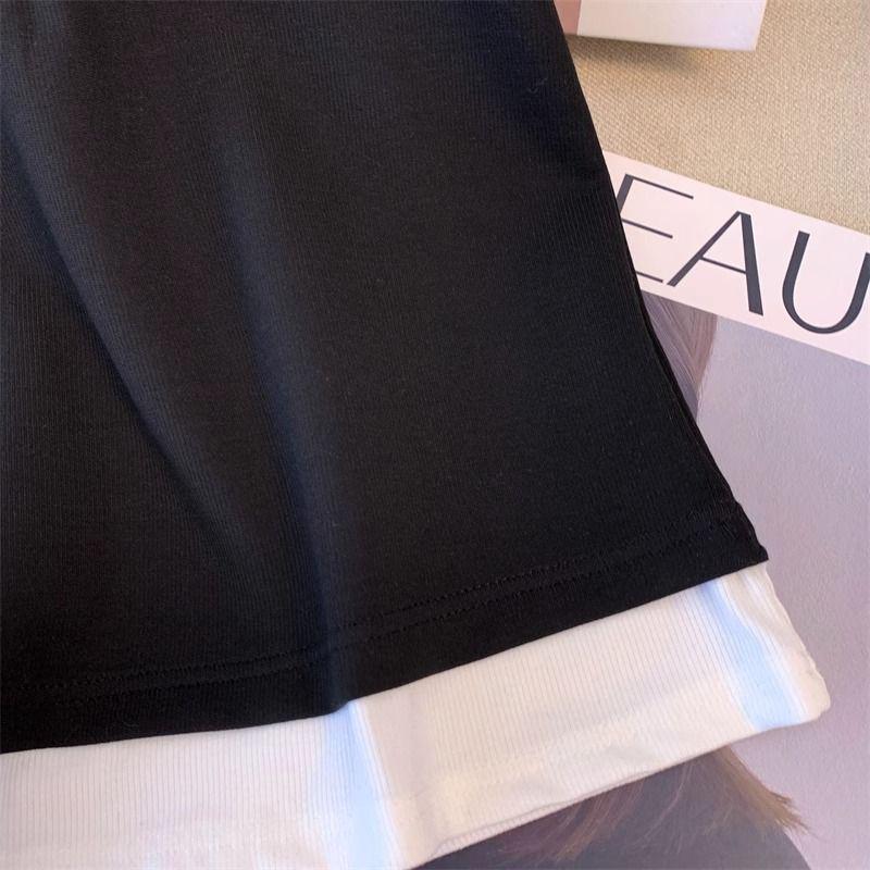 Women's 2026 Summer Casual Set: Elegant Korean Style Two-Piece with Short Sleeve Top and Wide-Leg Pants