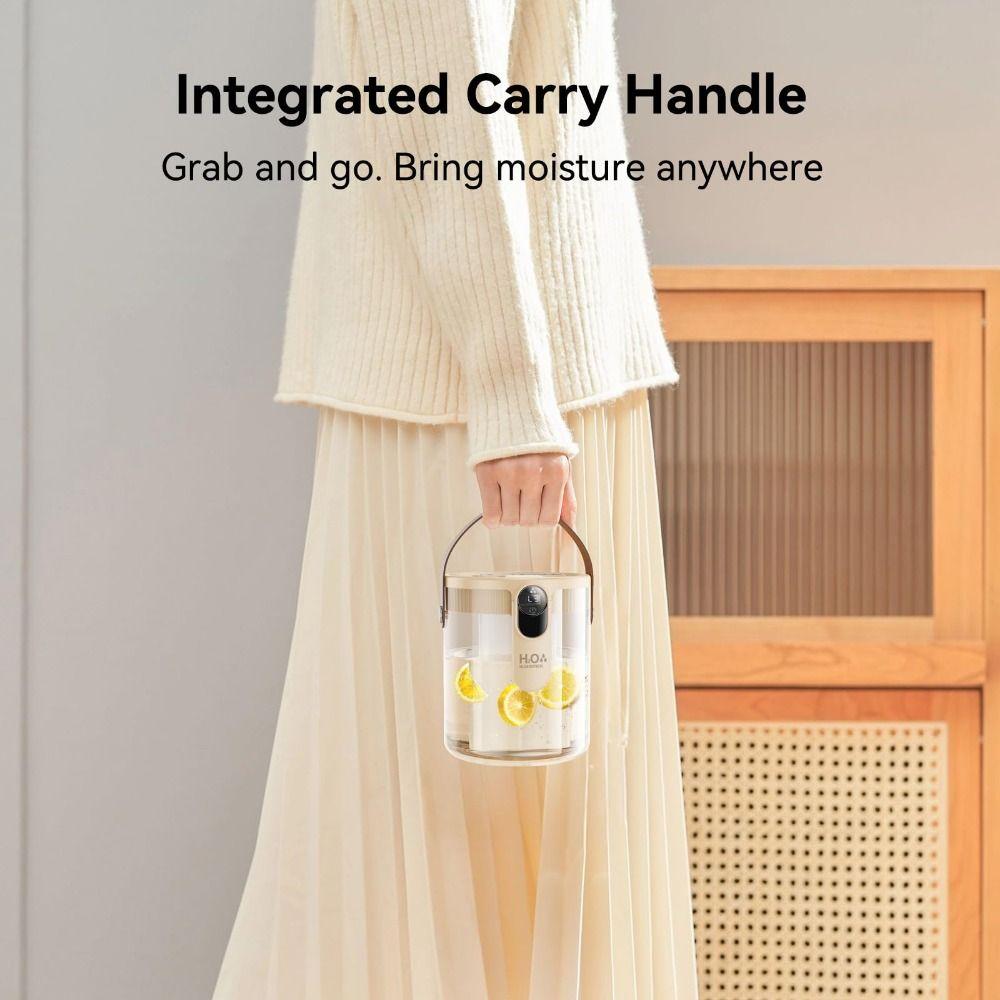 Rechargeable Top Fill Humidifier Portable Smart Humidifiers for Bedroom Air Humidifier  Office Home