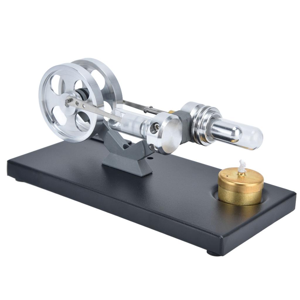 Stirling Engine Model Aluminum Alloy Power Generator Model for Physical Experiment Laboratory Teaching Tool