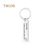 Drive Safe Letters Tag Charm Pendant Car Keychain Key Ring Couple Lovers Gifts Suspension Trinket