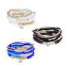 Bohemian Multilayer Beaded Bracelet Rhinestone Wrap Charm Bracelets Fashion Jewelry