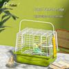 Portable Parrot & Small Bird Travel Cage for Budgies, Cockatiels, Finches, Hamsters & Sugar Gliders – Handheld Outing Carrier