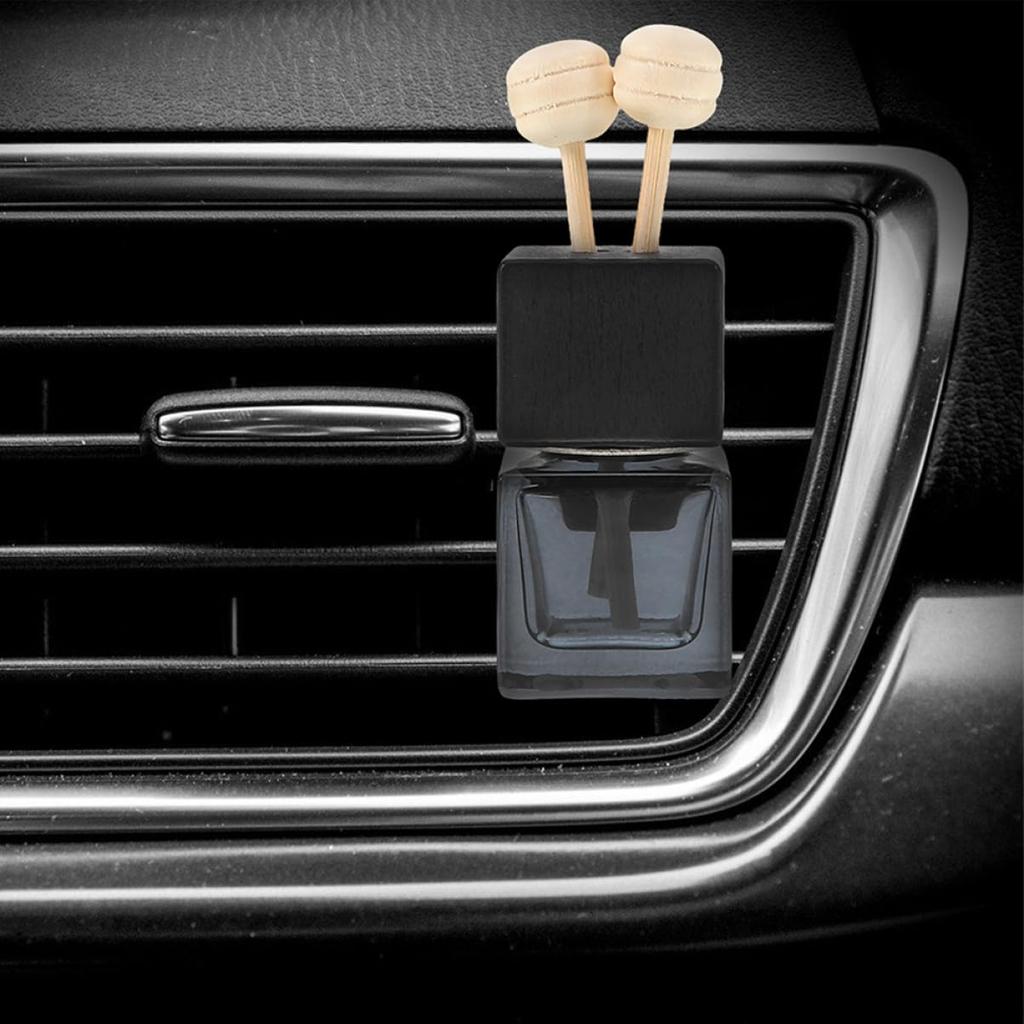 JUMPLAWN 2pcs Car Air Conditioner Bottle Car Aroma Hanging Bottle Air Vent Aromatherapy