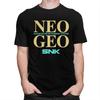 Vlastní pánská retro trička s arkádovou hrou Neo Geo Snk, trička s krátkým rukávem z bavlny, klasická trička, trička pro volný čas, volný střih