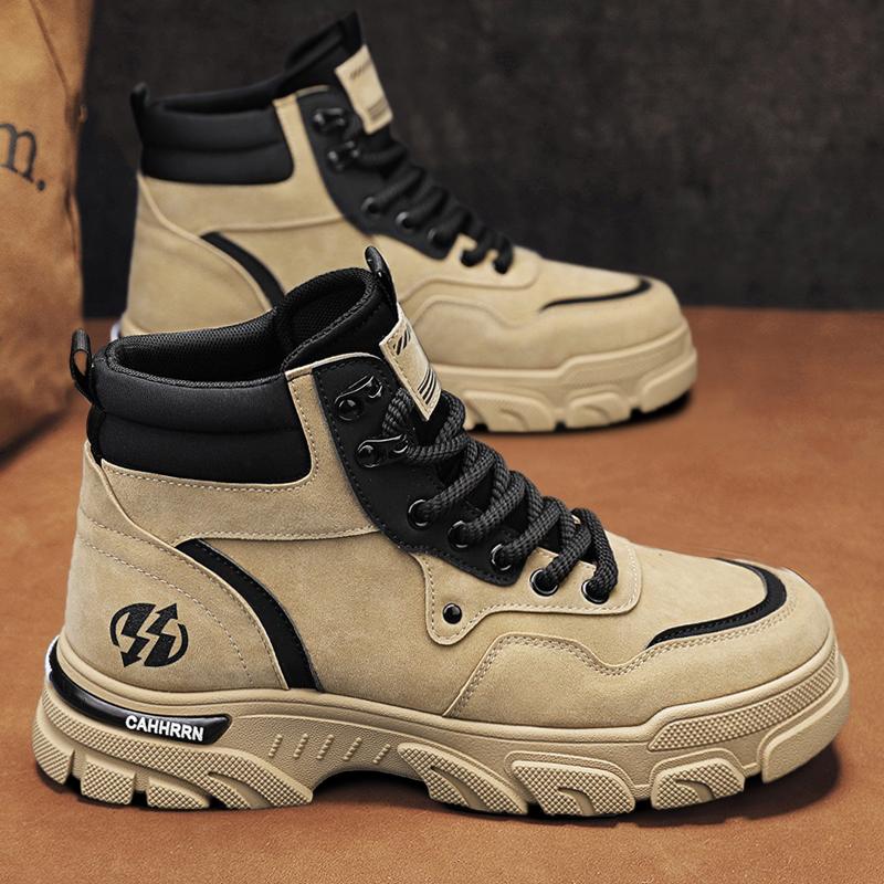 Fashion CYYTL Mens Boots Casual Shoes Cowboy Combat Winter Tactical Motorcycle Chelsea Ankle Leather Work Outdoor Hiking Designer Luxury