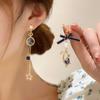 Tassel Unique Fashion Korean Style Earrings Crystal Ear Drop Fashion Jewelry Female Dangle Earrings