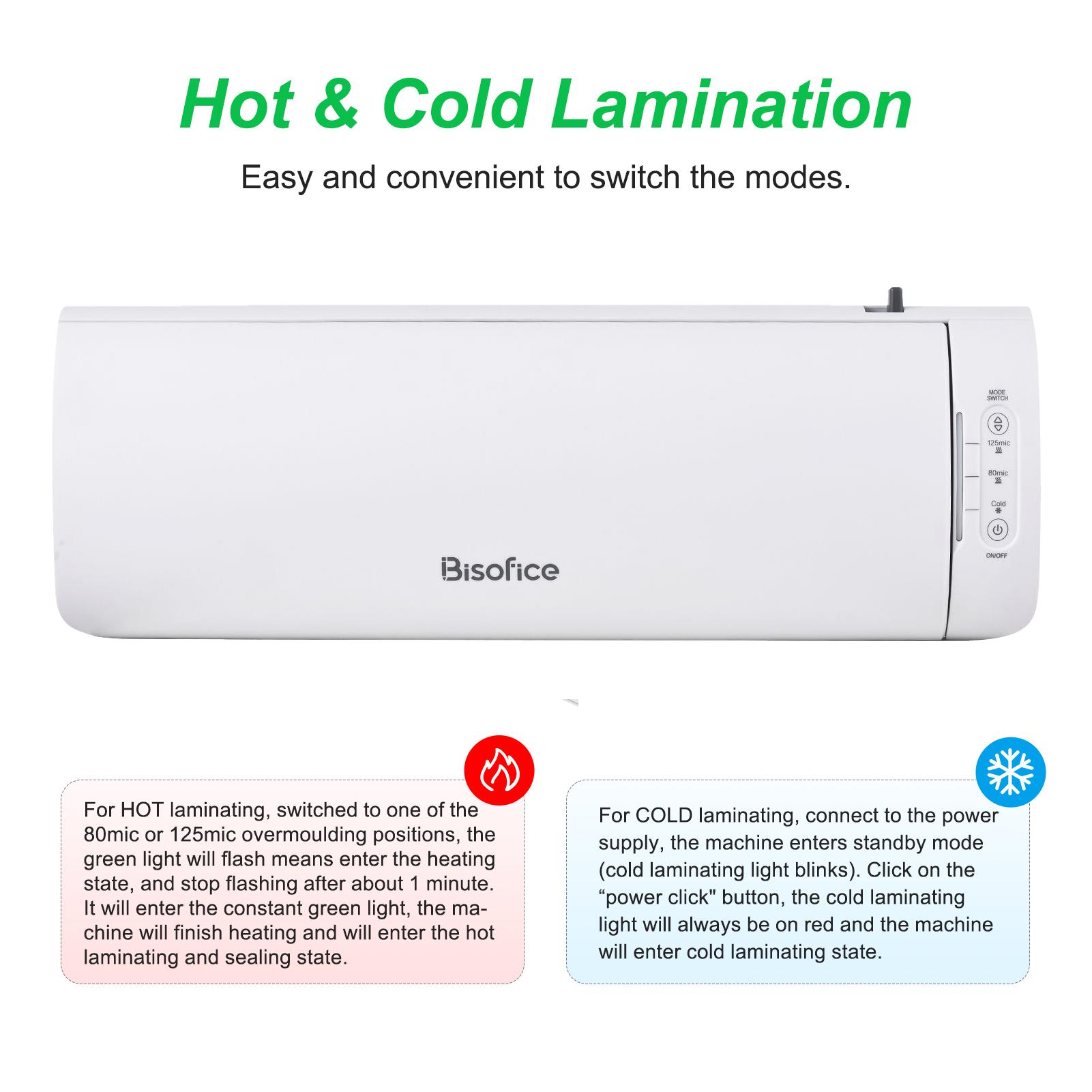 

Bisofice SL988 Настольный ламинатор формата А4 6в1 Многофункциональный Горячее и Холодное Ламинирование 2 AU Plug