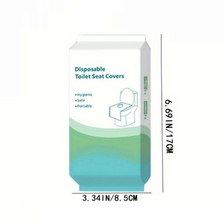 10/20pcs Disposable Toilet Mat Non-Woven Hotel Special Travel Supplies Household Thickened Maternity Stool Cushion Cover To Prevent Dirty