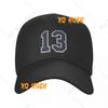 13 Sports Number Thirteen Baseball Cap Beach Bag Uv Protection Solar Hat Mens Baseball Womens