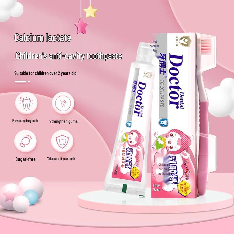 Yaboshi Kids Anti-Cavity Strawberry Toothpaste