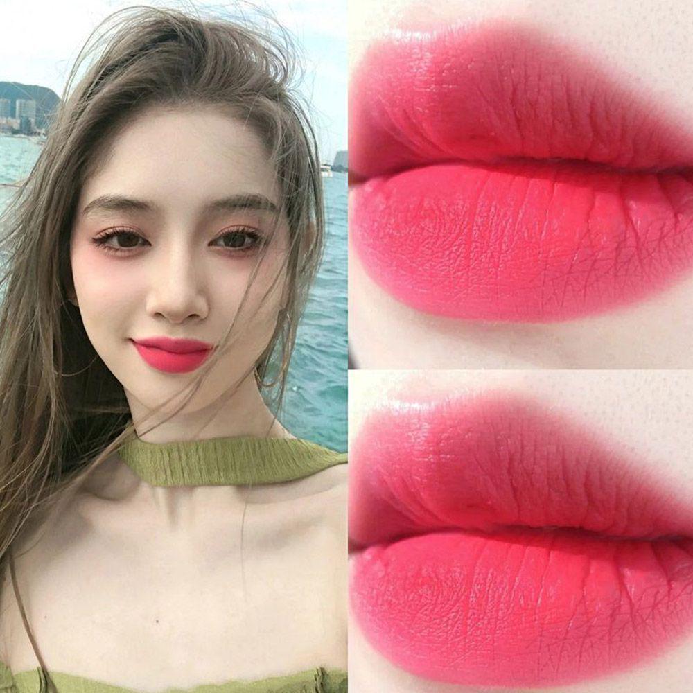 McCarthy Lun Orange Series Waterproof Matte Lipstick - Warm Orange for Summer, Whitening, Student-Friendly, Niche Brand.