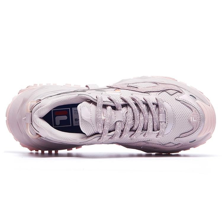 FILA FUSION Bianco Fob Sneakers 'Lilac Pink' Women's (Unisex) Chunky Sneakers T12W221303FVV