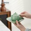 Mr. Nanshan Bi Ying Dragon Egg Ceramic Kung Fu Teapot