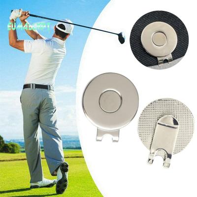 3Pcs Magnetic Golf Hat Clips - Rustproof, Corrosion Resistant, Portable Nickel-Plated Alloy Clips, Metal Golf Ball Markers