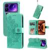For Xiaomi 17 Pro Max Case Floral Pattern PU Leather Wallet Stand Phone Cover