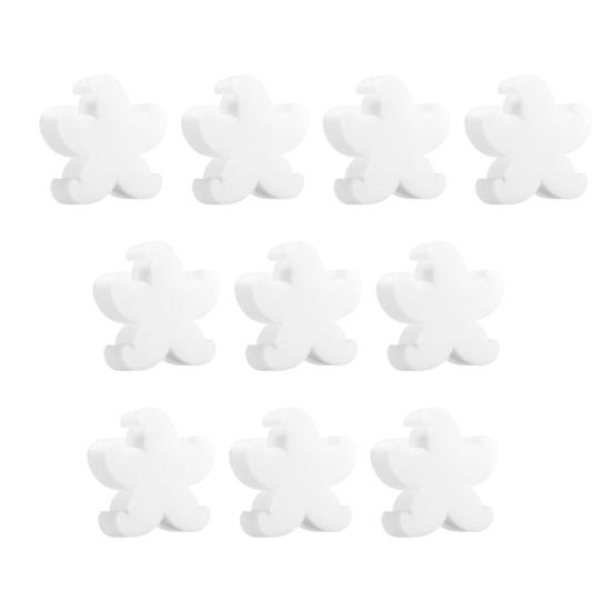 10Pcs Pool Sponges Oil Absorber Pool Scum Sponge Floating Grease Remover Sponge for Swimming Pool Hot Tub Spa Removes Scum Dirt Grease