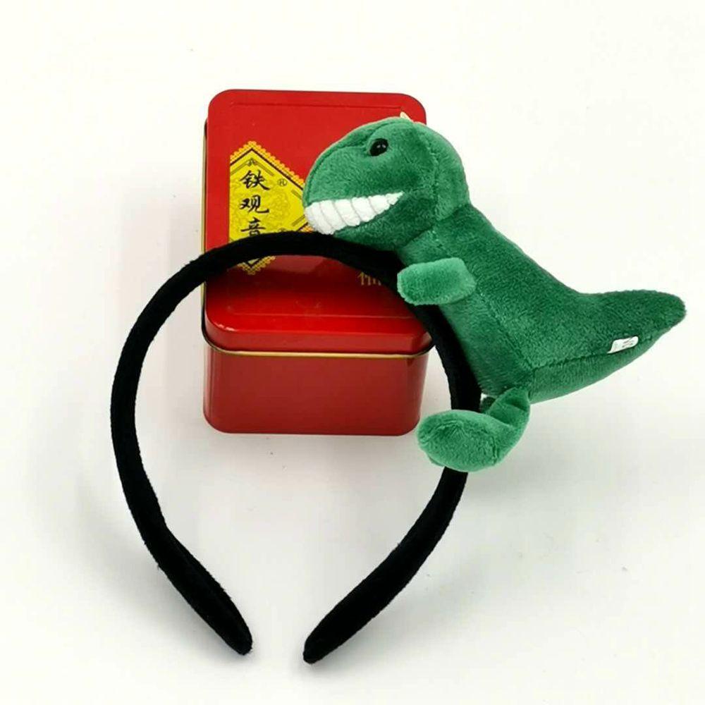 Washing Face Hair Accessories Women Plush Shark Fish Cartoon Hair Hoop Hairband Dinosaur Headbands