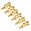 6PCS Included Wrench Electric Guitar Bridge Parts Electric Guitar Replacement Parts  Guitar