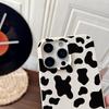 Cow pattern phone case suitable for iPhone 17 16 15 14 13 12 11 Pro/Max/Plus anti drop and shockproof back cover